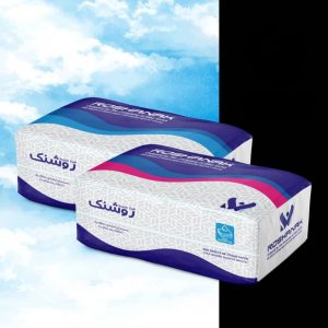 دستمال 8 عددی 500 برگ روشنک اقتصادی