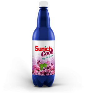 آبمیوه گازدار انگور 1 لیتر پت سن ایچ کول