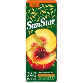 آبمیوه هلو 200 سی سی سان استار