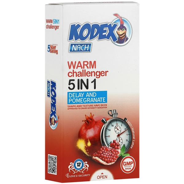 کاندوم وقفه دهنده گرم 5در1 ناچ کدکس