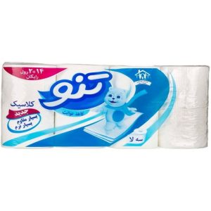 دستمال توالت 16 عددی تنو 3 لایه